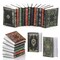 12 Pieces Miniatures Dollhouse Books, 1:12 Scale Mini Books, Model Decoration for Dollhouse Accessories Boys and Girls Play Entertainment Supplies